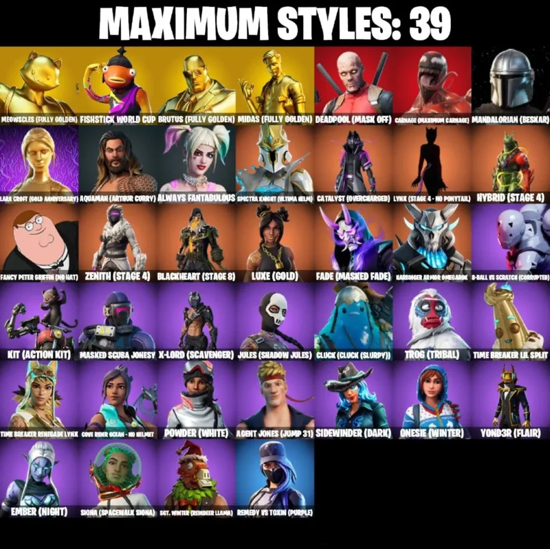 fishstick fortnite account 149 Skins | Leviathan Axe - Image 7